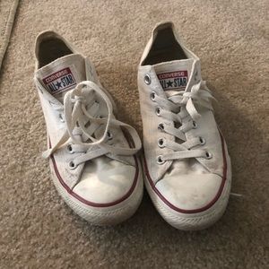 White low top converse